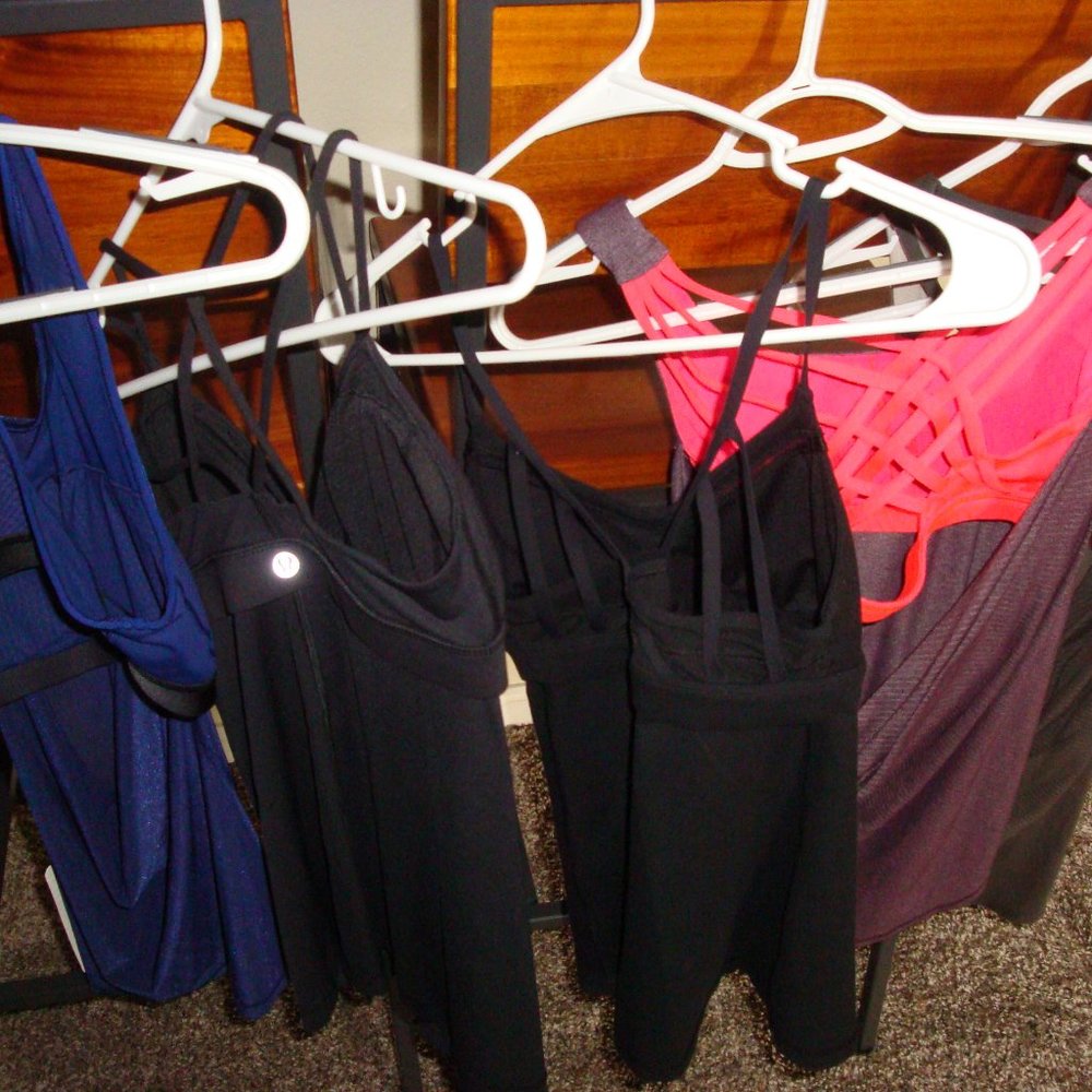 Lululemon Black Tank, Size 4